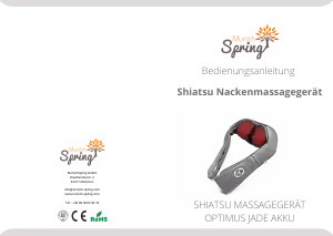 Handleiding Munich Spring Optimus Jade Akku Massageapparaat