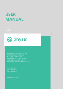 Instrukcja Physa PHY-24NM-2 Urządzenia do masażu