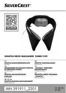Instrukcja SilverCrest IAN 391911 Urządzenia do masażu