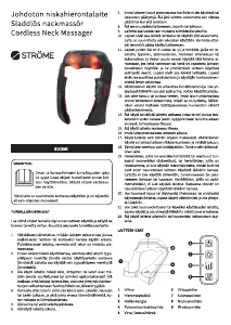 Bruksanvisning Ströme CL-330R Massageapparat