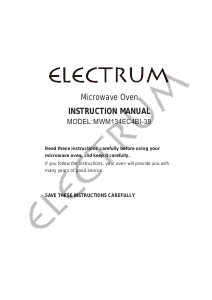 Handleiding Electrum MWM134EC4BI-38 Magnetron