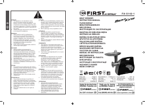 Manual First Austria FA-5143-1 Meat Grinder