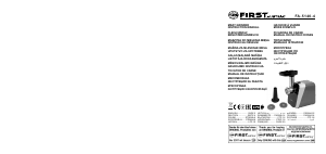 Rokasgrāmata First Austria FA-5140-4 Gaļas maļamā mašīna