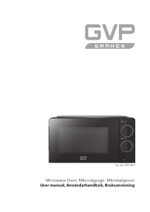 Bruksanvisning GVP 2221409 Mikrovågsugn