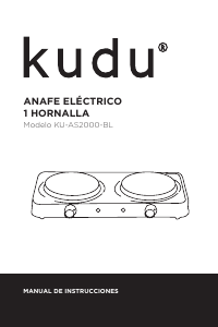 Manual de uso Kudu KU-AS2000-BL Placa