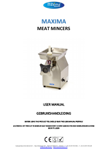 Manual Maxima MMM 22 Meat Grinder
