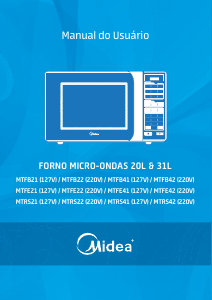 Manual Midea MTFB22 Micro-onda