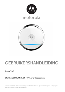 Handleiding Motorola FOCUSTAG Bewegingsmelder