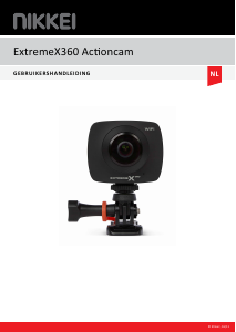 Handleiding Nikkei Extreme X360 Actiecamera