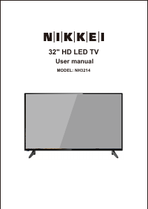 Mode d’emploi Nikkei NH3214 Téléviseur LED