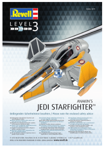 Bedienungsanleitung Revell set 03606 Star Wars Anakins Jedi starfighter