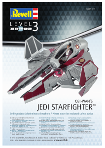 Bedienungsanleitung Revell set 03607 Star Wars Obi Wans Jedi starfighter