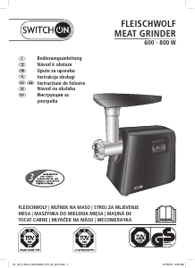 Bedienungsanleitung Switch On MG-A0202 Fleischwolf