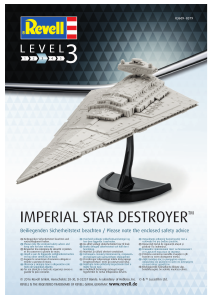 Mode d’emploi Revell set 03609 Star Wars Imperial Star Destroyer