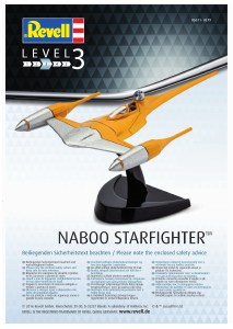 Bedienungsanleitung Revell set 03611 Star Wars Naboo starfighter