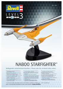 Brugsanvisning Revell set 03611 Star Wars Naboo starfighter