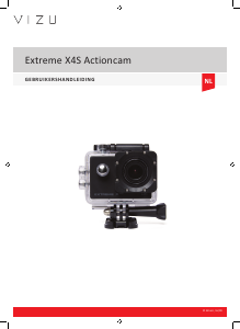 Handleiding VIZU Extreme X4S Actiecamera