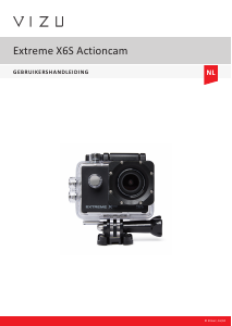 Handleiding VIZU Extreme X6S Actiecamera