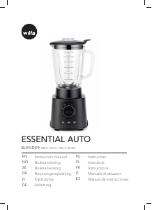 Manuale Wilfa RBLP-1200S Essential Auto Frullatore