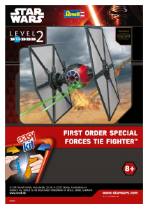 Mode d’emploi Revell set 06693 Star Wars First Order Special Forces TIE fighter