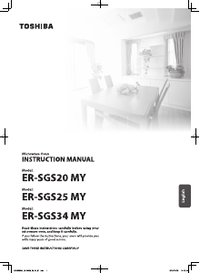 Handleiding Toshiba ER-SGS25 MY Magnetron