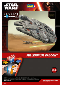 Bedienungsanleitung Revell set 06694 Star Wars Millennium Falcon