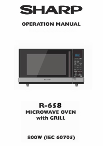 Handleiding Sharp R-658 Magnetron