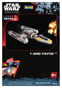 Bruksanvisning Revell set 06699 Star Wars Y-Wing fighter