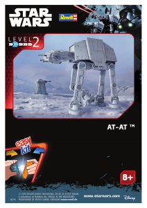 Handleiding Revell set 06715 Star Wars AT-AT