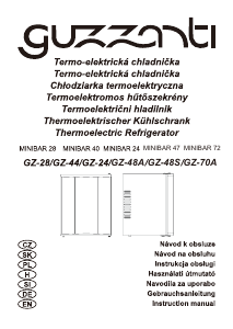 Bedienungsanleitung Guzzanti GZ 24 Kühlschrank