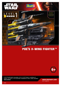 Bedienungsanleitung Revell set 06750 Star Wars Poes X-Wing fighter