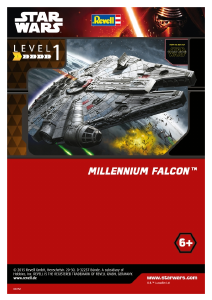 Bedienungsanleitung Revell set 06752 Star Wars Millennium Falcon