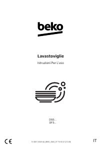 Manuale BEKO DFS05024X Lavastoviglie