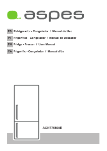 Handleiding Aspes ACI1775500E Koel-vries combinatie