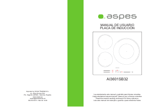 Handleiding Aspes AI3601SB32 Kookplaat