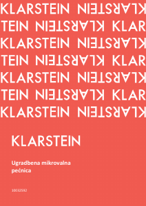 Priručnik Klarstein 10032592 Mikrovalna pećnica