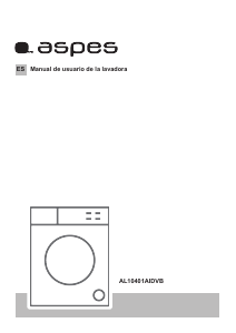 Manual de uso Aspes AL10401AIDVB Lavadora