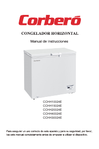 Manual Corberó CCHH40024E Freezer