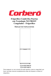Handleiding Corberó CCH18574NFW Koel-vries combinatie