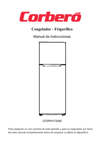 Bedienungsanleitung Corberó CF2PH1724W Kühl-gefrierkombination