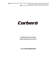 Manual Corberó CCT1857024NFXINV Fridge-Freezer