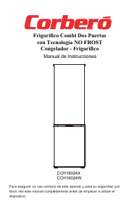 Manual Corberó CCH18024W Fridge-Freezer