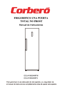 Manual de uso Corberó CCLH18524NFX Refrigerador