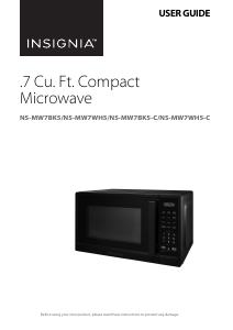 Manual Insignia NS-MW7BK5 Microwave