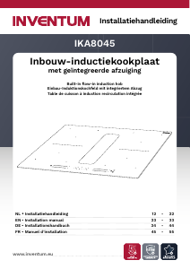 Handleiding Inventum IKA8045 Kookplaat