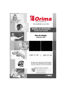 Manual Orima ORT 57 IN Placa