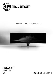 Manual Millenium MD49 LED Monitor