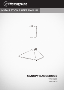Manual Westinghouse WRC904SD Cooker Hood