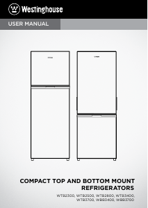 Manual Westinghouse WTB3700WG Fridge-Freezer