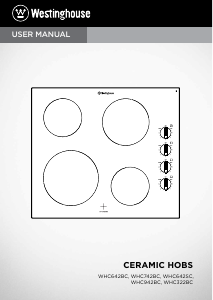 Manual Westinghouse WHC742BC Hob